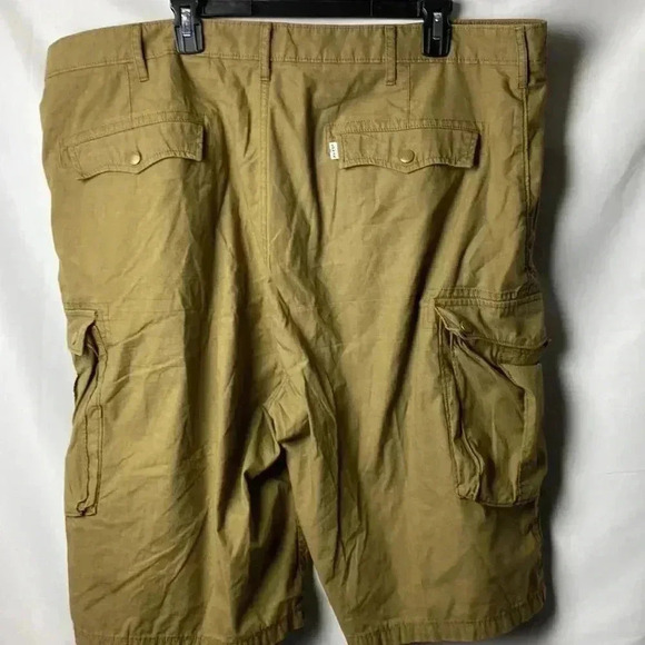 LEVI STRAUSS & CO TWO HORSE BRAND MENS SIZE 42 SHORTS GREENISH BROWN COLOR - Picture 10 of 13